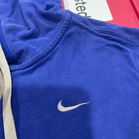 COPY - Nike Blue Zip-Up Hoodie large - Picture 7 of 11